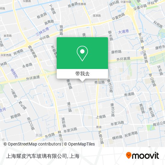 上海耀皮汽车玻璃有限公司地图