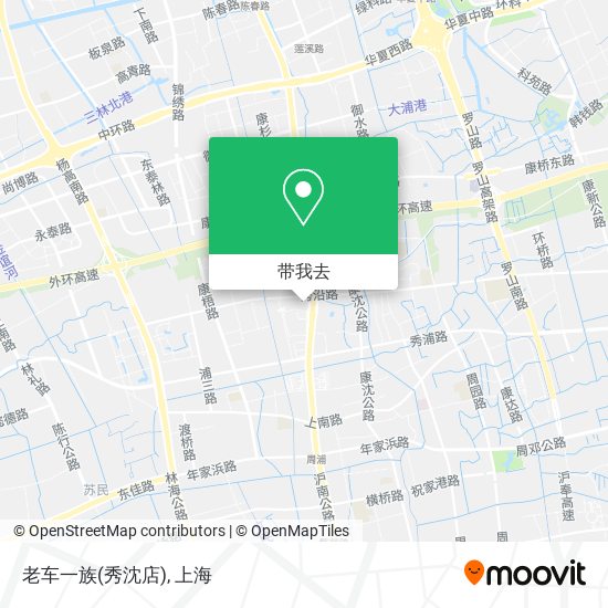 老车一族(秀沈店)地图