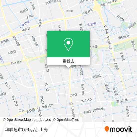 华联超市(贻琪店)地图