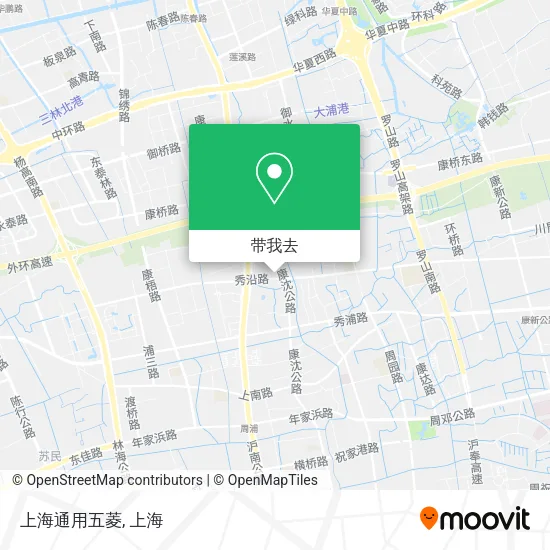 上海通用五菱地图