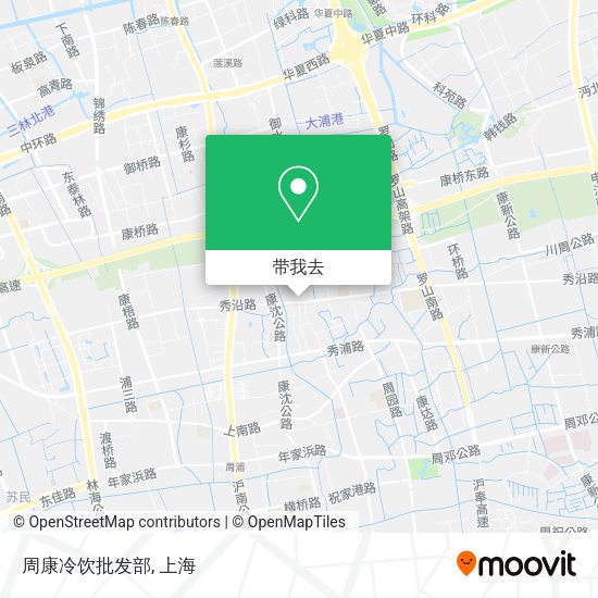 周康冷饮批发部地图