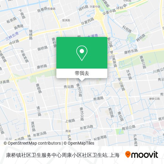 康桥镇社区卫生服务中心周康小区社区卫生站地图