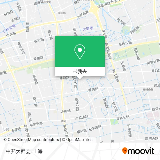 中邦大都会地图