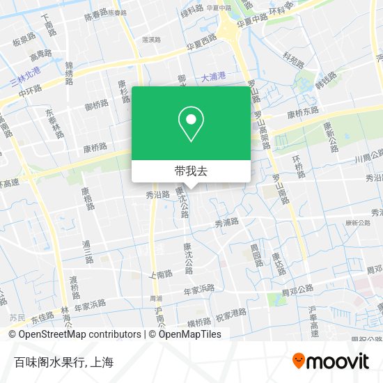 百味阁水果行地图