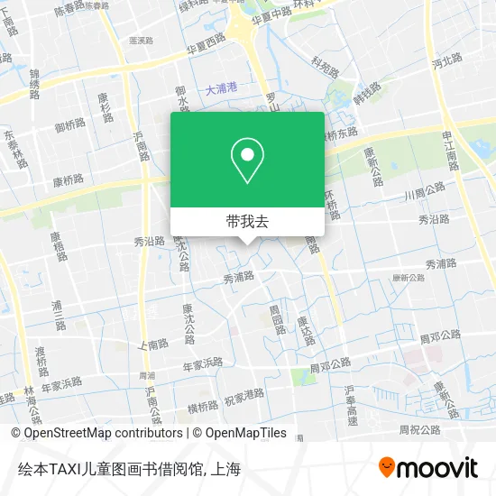 绘本TAXI儿童图画书借阅馆地图