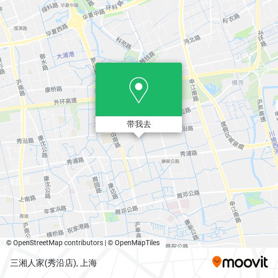 三湘人家(秀沿店)地图