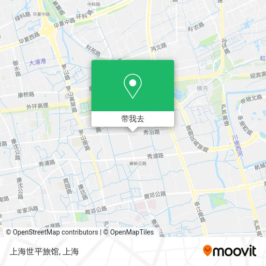 上海世平旅馆地图