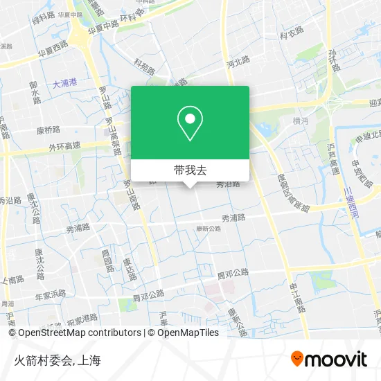 火箭村委会地图