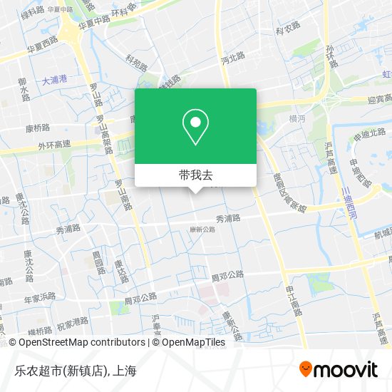 乐农超市(新镇店)地图