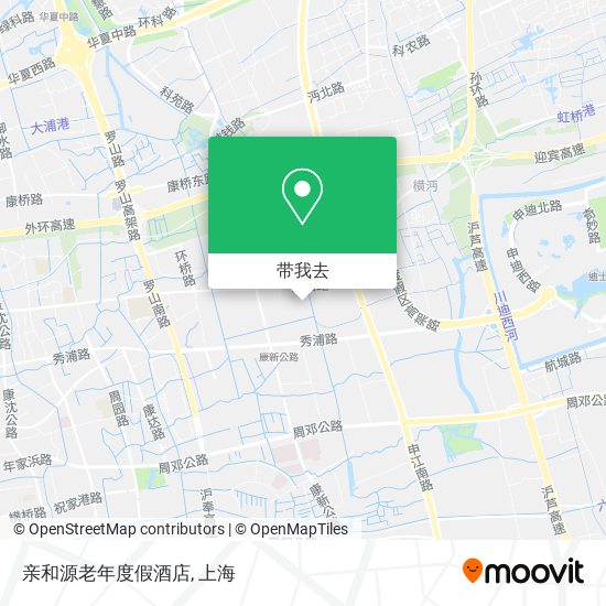亲和源老年度假酒店地图