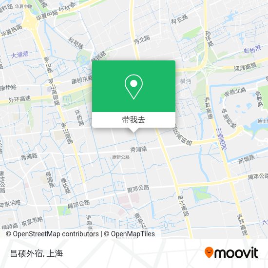 昌硕外宿地图