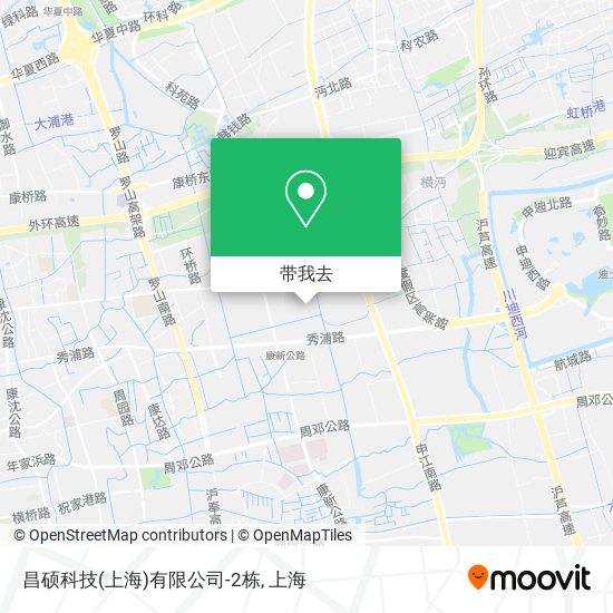 昌硕科技(上海)有限公司-2栋地图