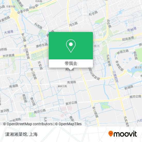 潇湘湘菜馆地图