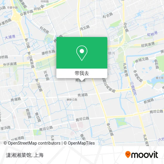 潇湘湘菜馆地图