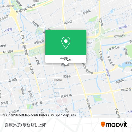 摇滚男孩(康桥店)地图