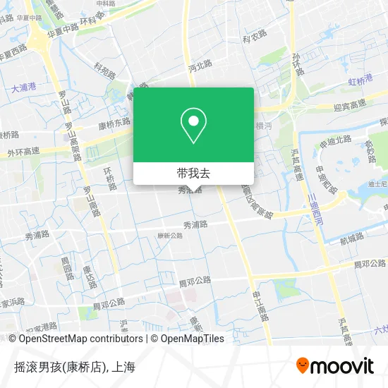 摇滚男孩(康桥店)地图