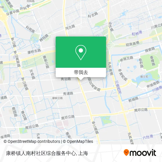 康桥镇人南村社区综合服务中心地图
