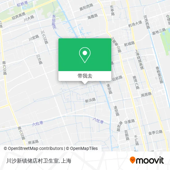 川沙新镇储店村卫生室地图