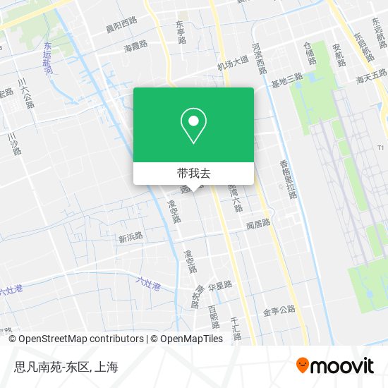 思凡南苑-东区地图
