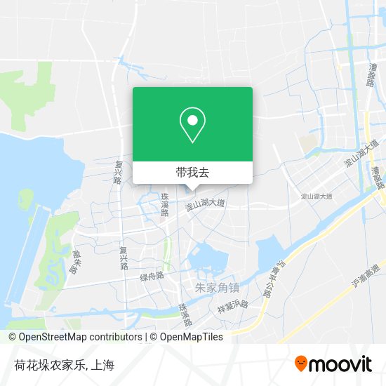 荷花垛农家乐地图