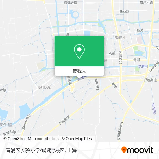 青浦区实验小学御澜湾校区地图