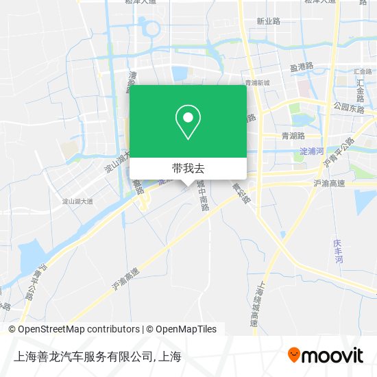 上海善龙汽车服务有限公司地图