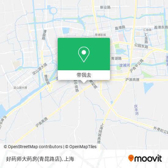 好药师大药房(青昆路店)地图