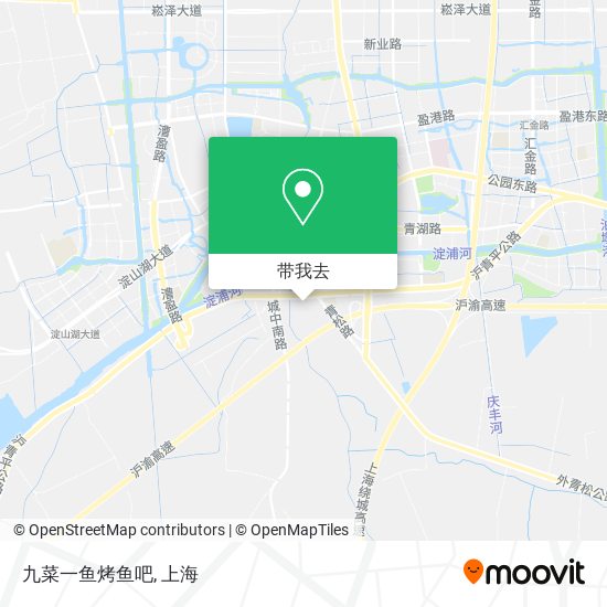 九菜一鱼烤鱼吧地图