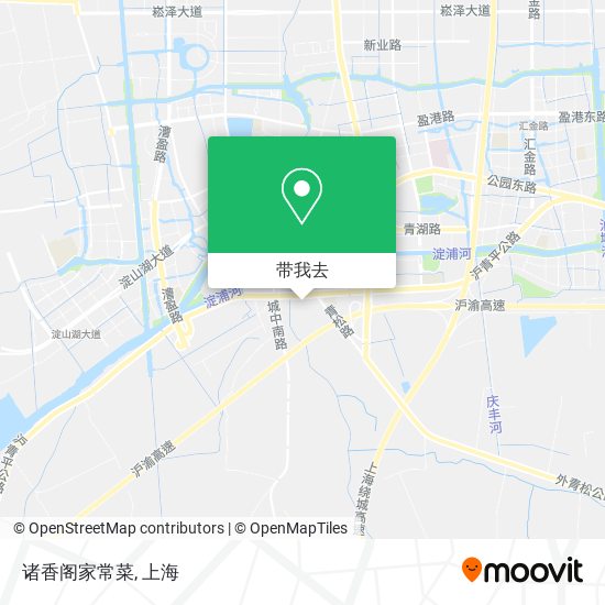 诸香阁家常菜地图