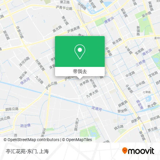 亭汇花苑-东门地图