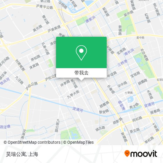 昊瑞公寓地图