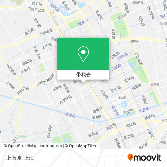 上海滩地图