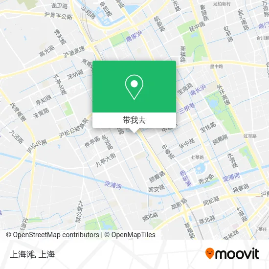 上海滩地图