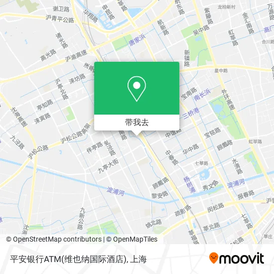 平安银行ATM(维也纳国际酒店)地图