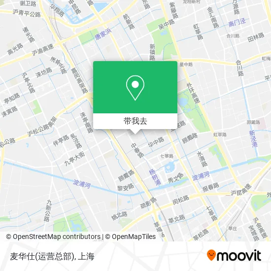 麦华仕(运营总部)地图