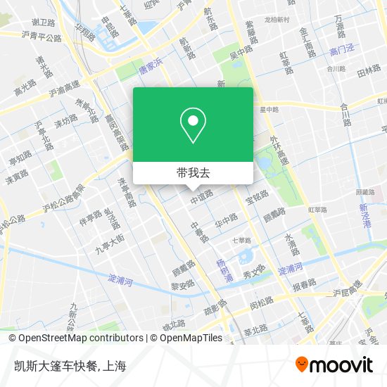 凯斯大篷车快餐地图