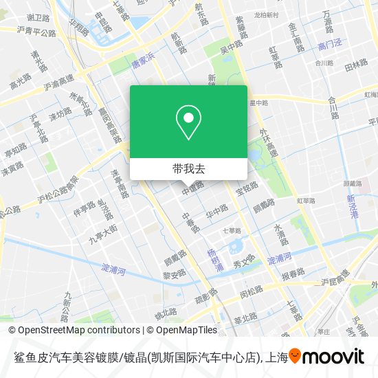 鲨鱼皮汽车美容镀膜/镀晶(凯斯国际汽车中心店)地图