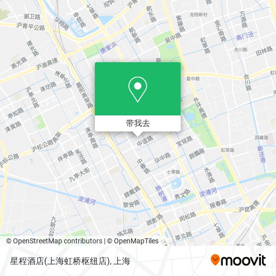 星程酒店(上海虹桥枢纽店)地图