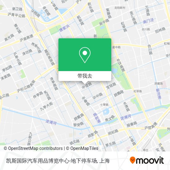 凯斯国际汽车用品博览中心-地下停车场地图