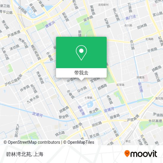 碧林湾北苑地图