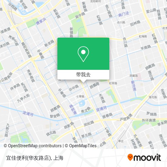 宜佳便利(华友路店)地图