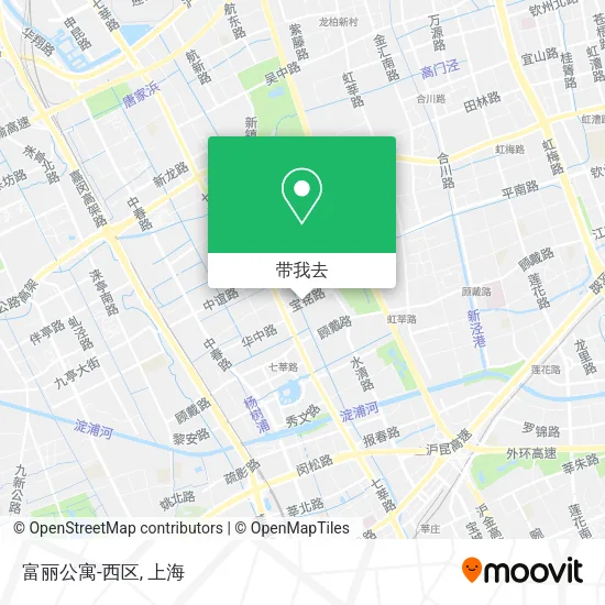 富丽公寓-西区地图