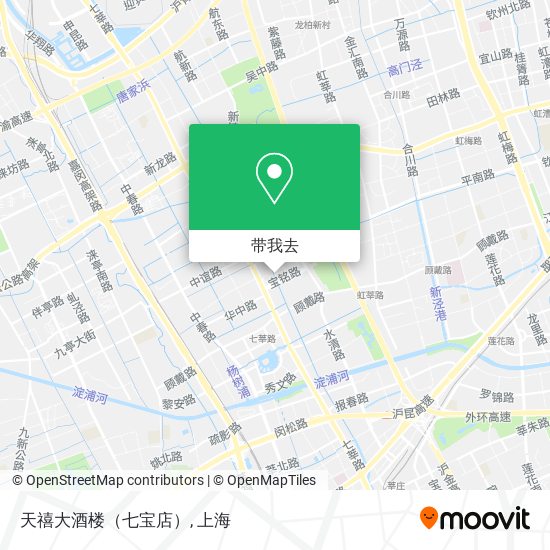 天禧大酒楼（七宝店）地图