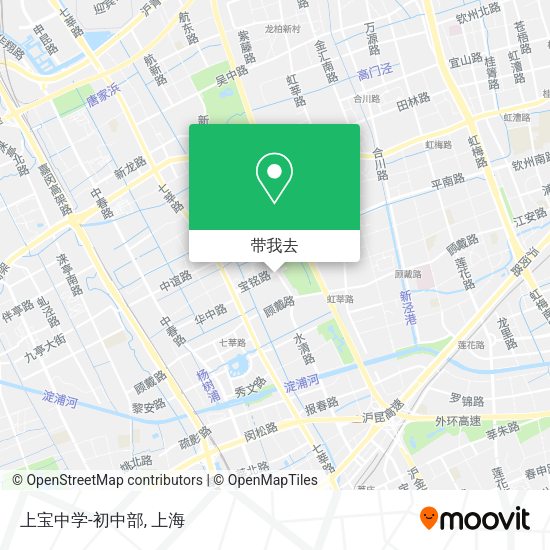 上宝中学-初中部地图