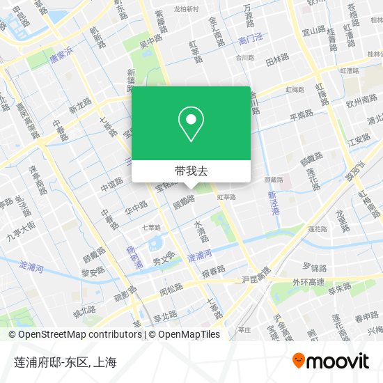 莲浦府邸-东区地图
