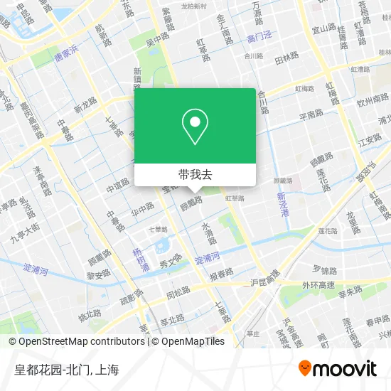 皇都花园-北门地图