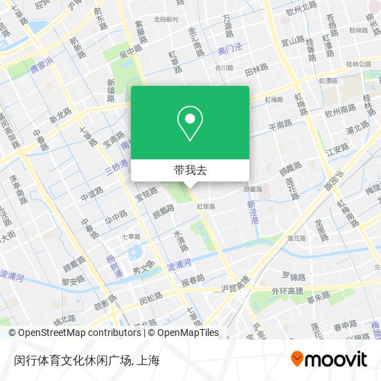 闵行体育文化休闲广场地图
