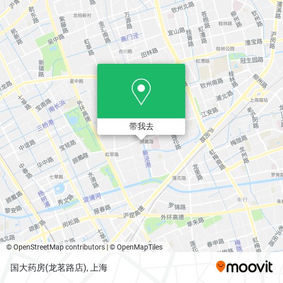 国大药房(龙茗路店)地图