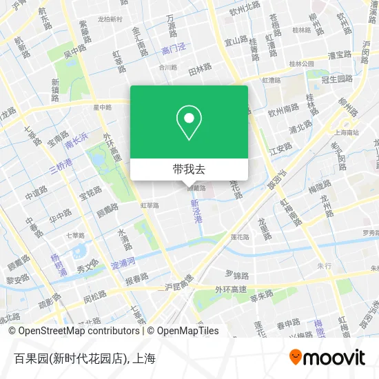 百果园(新时代花园店)地图