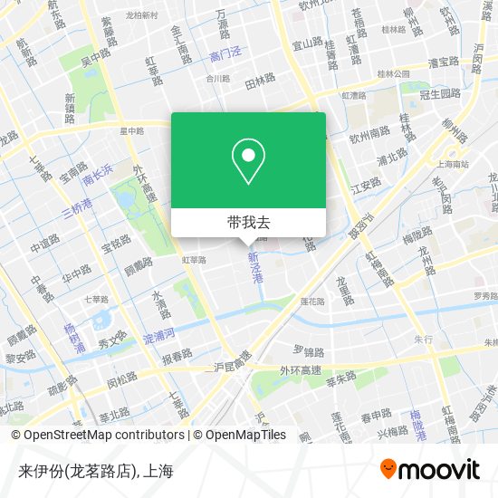 来伊份(龙茗路店)地图